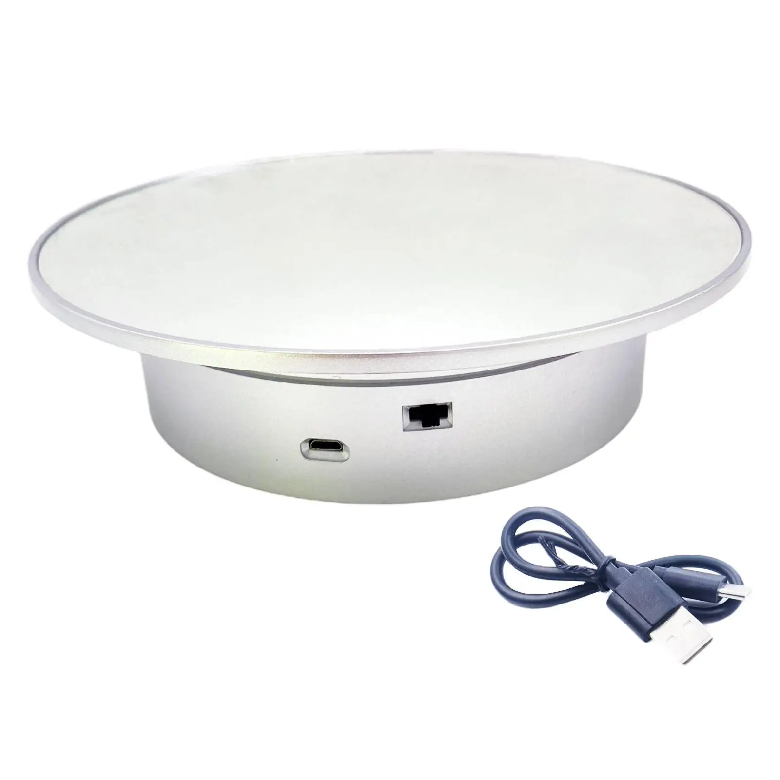 20cm Rotating Display Stand USB Powered for Photography Video Shooting Props