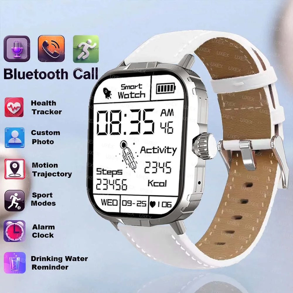 

Новые умные часы мужские 2,01 дюйма HD Bluetooth голосовой помощник мультиспортивная функция эксклюзивный подарок модные умные часы снаружи плюс