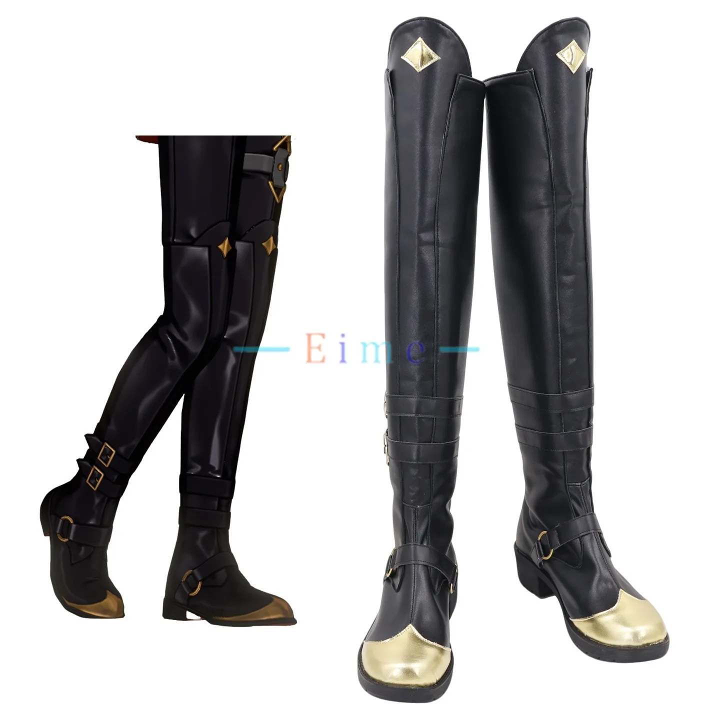 

Сакума Рей, обувь для косплея, игровой ансамбль со звездами, черная обувь из искусственной кожи для косплея, карнавальные ботинки на Хэллоуин, реквизит для косплея, индивидуальный заказ