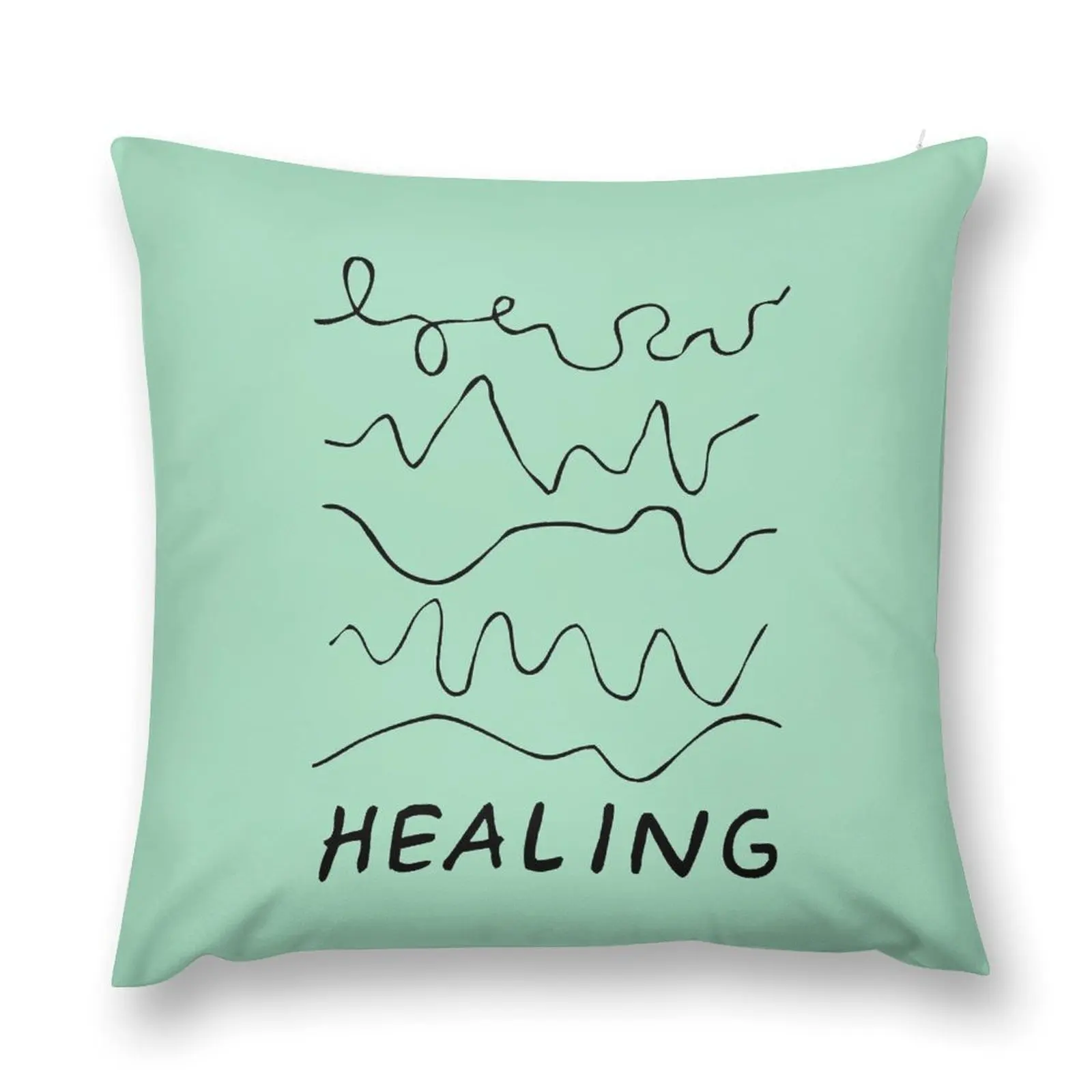 

healing is not linear healing squiggles Throw Pillow Sofa Cushion Christmas Pillow Cases Cushion Cover For Sofa pillow