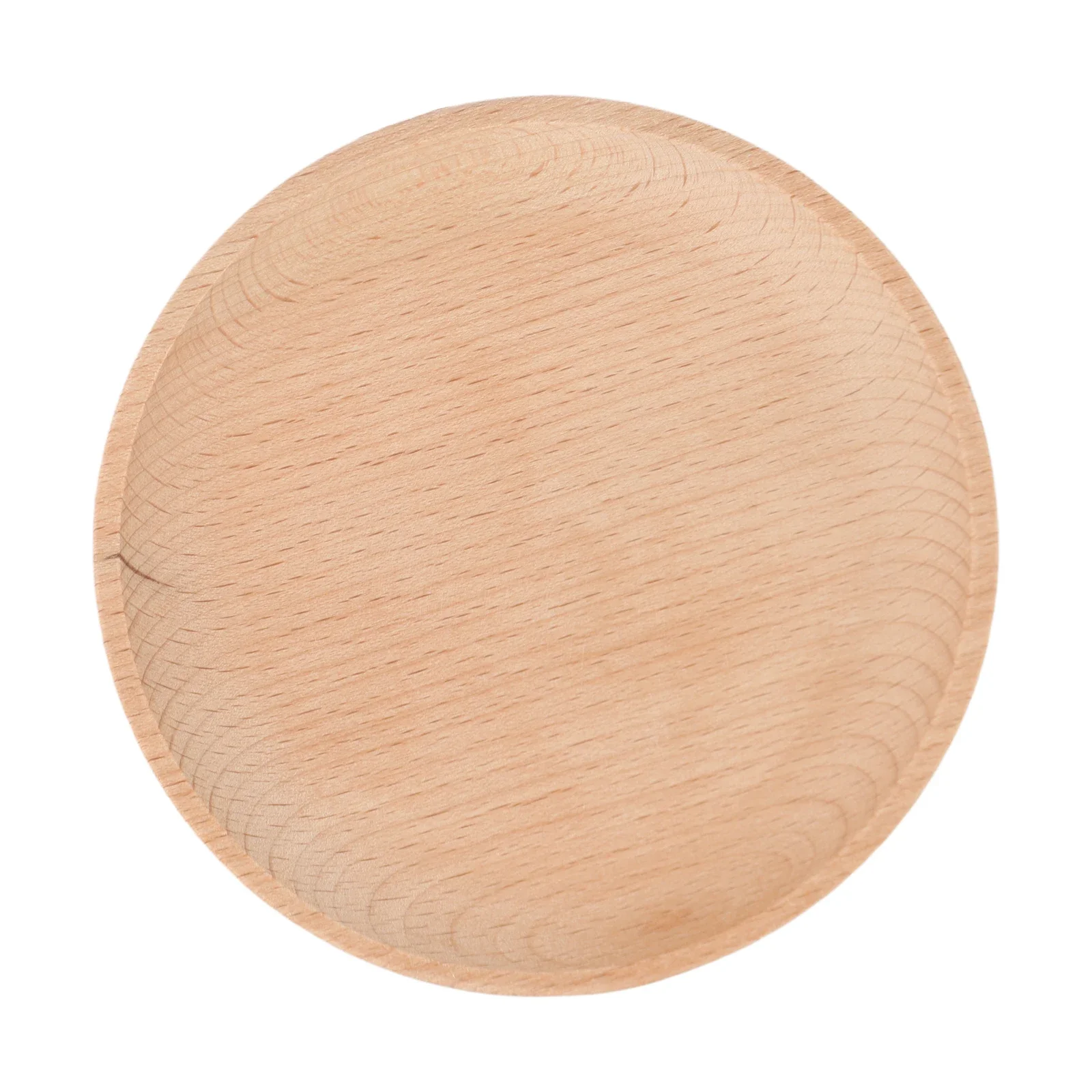 

Wooden Tray Dessert Plate Afternoon Tea Trays Environmentally Round Snack Dried Fruit Plate Tableware High Quality Practical