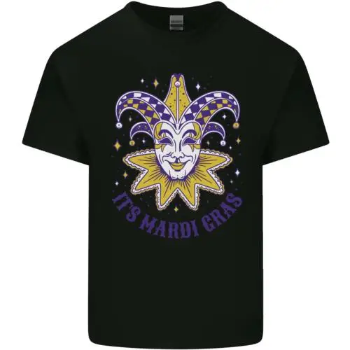 Its Mardi Gras Mens Cotton T-Shirt Tee Top