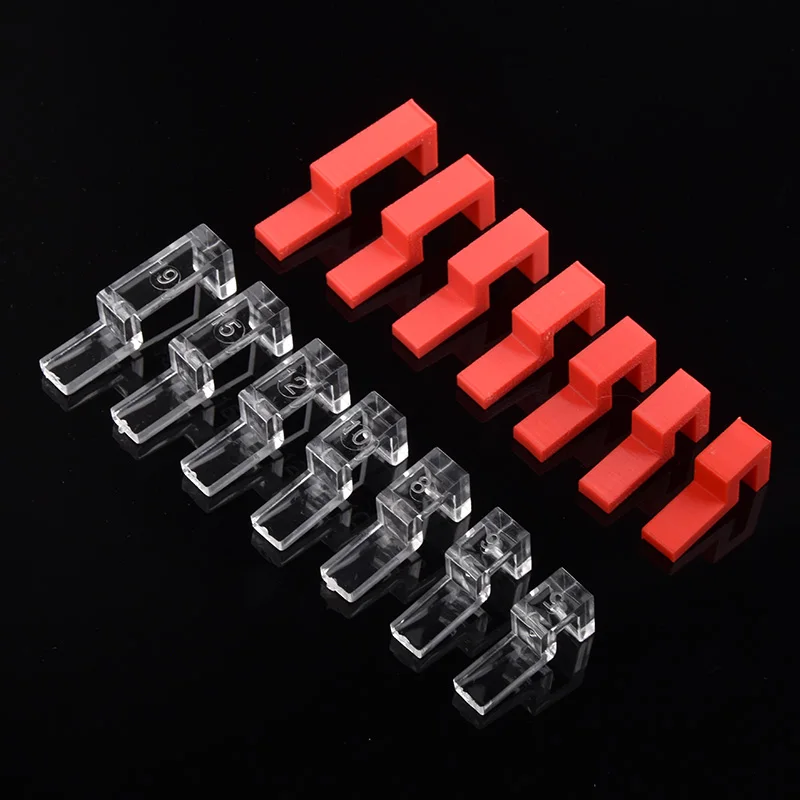 6Pcs 5/6/8/10/12/15/19mm Aquarium Acrylic Clip Glass Cover Support Holders Accessories Fish Tank Cover Plate Bracket Clamp