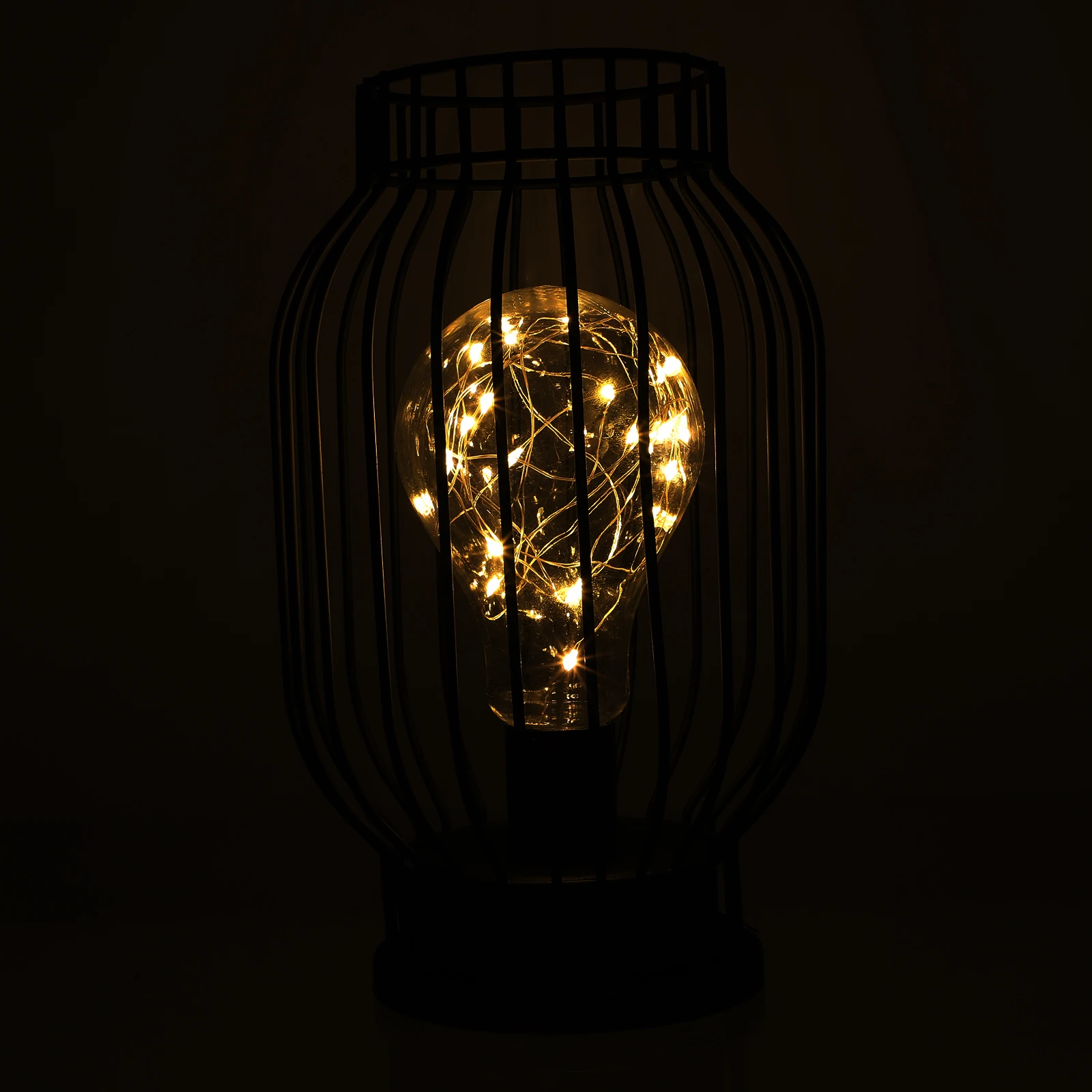 

Iron Child Safe Durable Wrought Iron Table Desk Bedside Table Lamp Light Bedside Lamp Wrought Modern Night Small