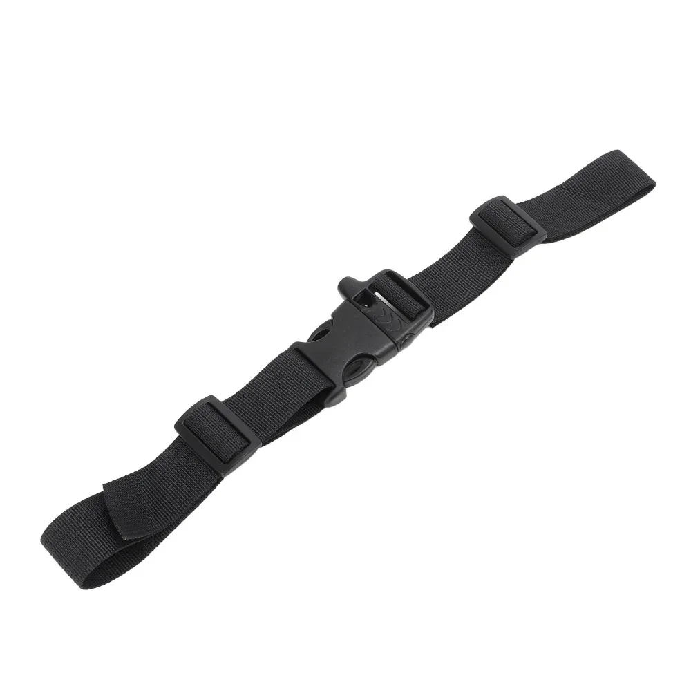 4 Pack Black Backpack Chest Strap Polyester Buckle Replacement Backpack Strap Adjustable Length Backpack Accessory Strap Camping