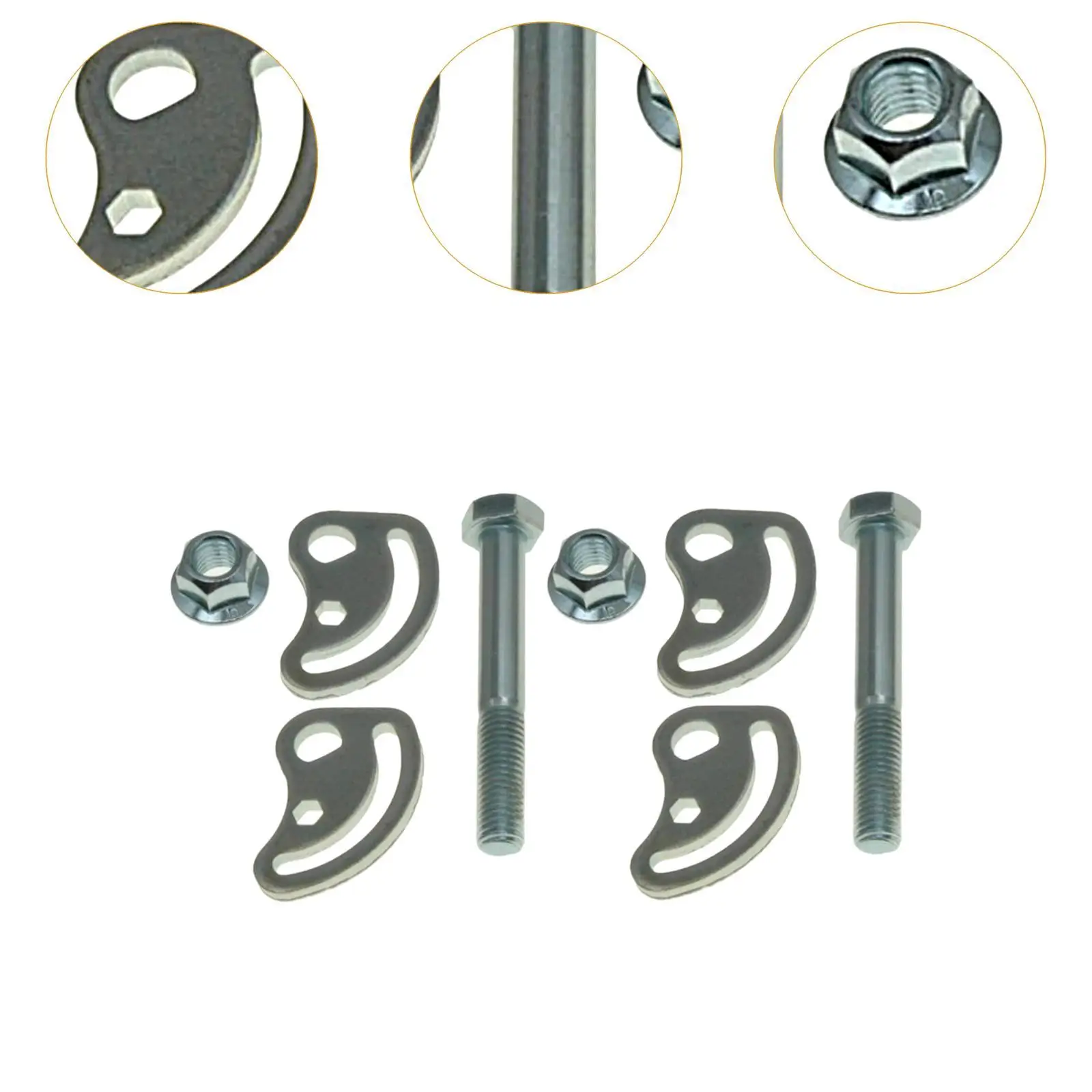 Caster Camber Adjusting Set Hardware 45K5012 for Avalanche 1500 2500 2002-2006 GMC Sierra 1500 2500 3500 Car Accessories