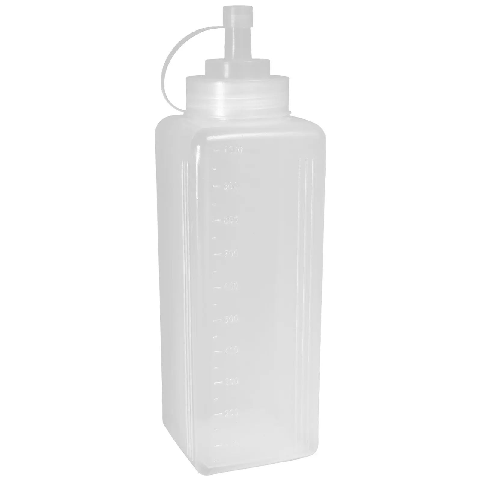 Commercial Grade Wide Mouth Squeeze Bottle for Sauces Liquids Oil Mayo Salsa Taco Pasta Chocolate Sauce Leakproof Refillable