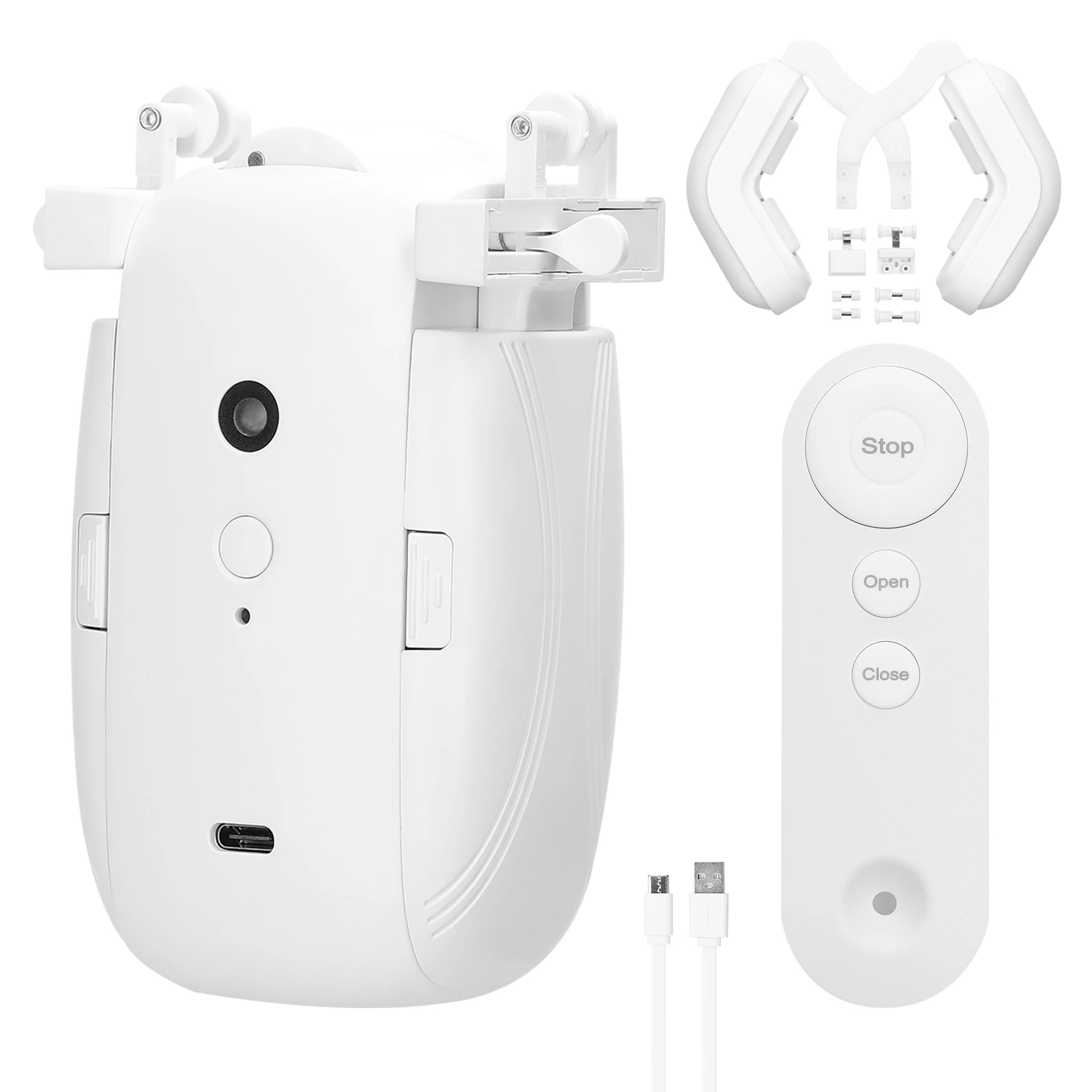 Tuya ZigBee 3 in 1 Intelligent Curtain Motor Electric Curtain Robot Auto Opener No Wiring Support APP Remote Control Timer