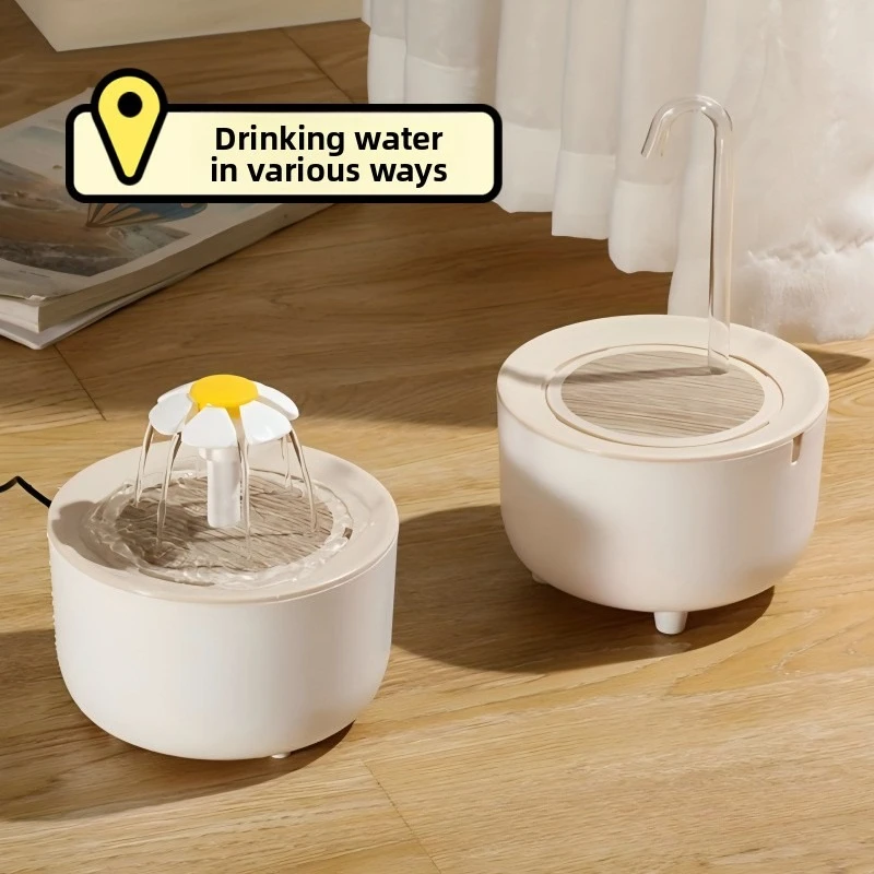 

Новая автоматическая поилка для домашних животных с циркуляцией и фильтрацией воды, умная поилка для кошек с проточной водой