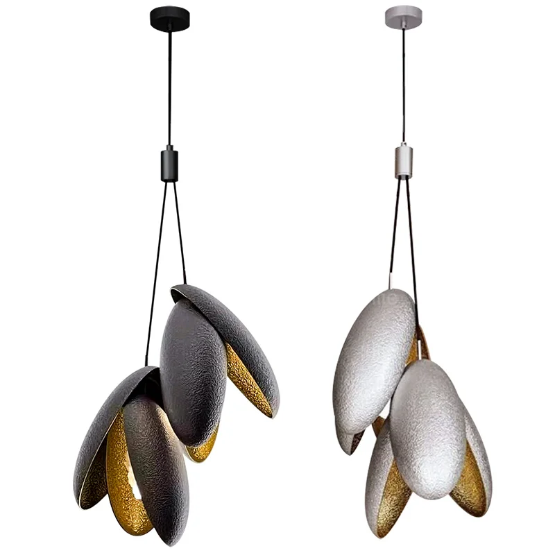2026 Trendy Modern Aluminum Hand-hammered Pendant Lights LED Dimmable Hanging Lamp Suspension Luminaire Lampen For Dining Room