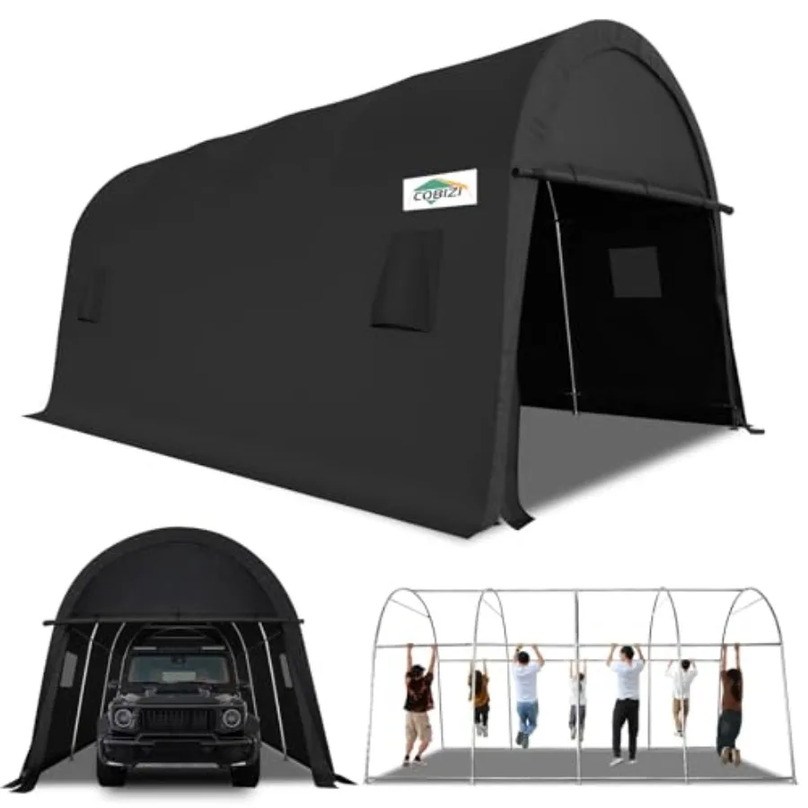 12x20 Carport Heavy Duty Portable Garage Steel Storage Shed
