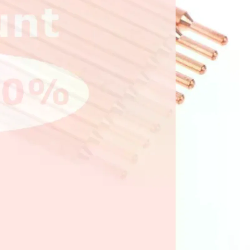 [2/5/10Pcs 3MM Purple Copper Oxide Electrode Head 18650 Power Battery Double Head Spot Welding Needle]