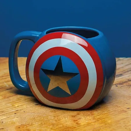 Captain America Mug Cup Gift,love,family,friendship,celebration,fun,Joke, Cute, ships from Turkey