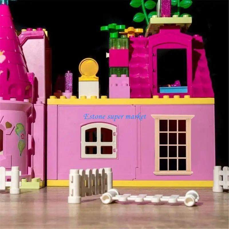 090B Multipurpose Miniature Sturdy Window Set of 4 for Dollhouses Decoration