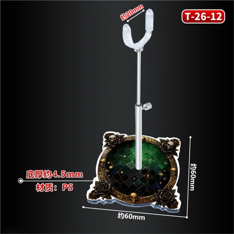 New Doll Display Stand Adjustable 1/12 1/8 Ob11 Doll Display Rack Retractable Crotch Support Frame Model Holder Accessories