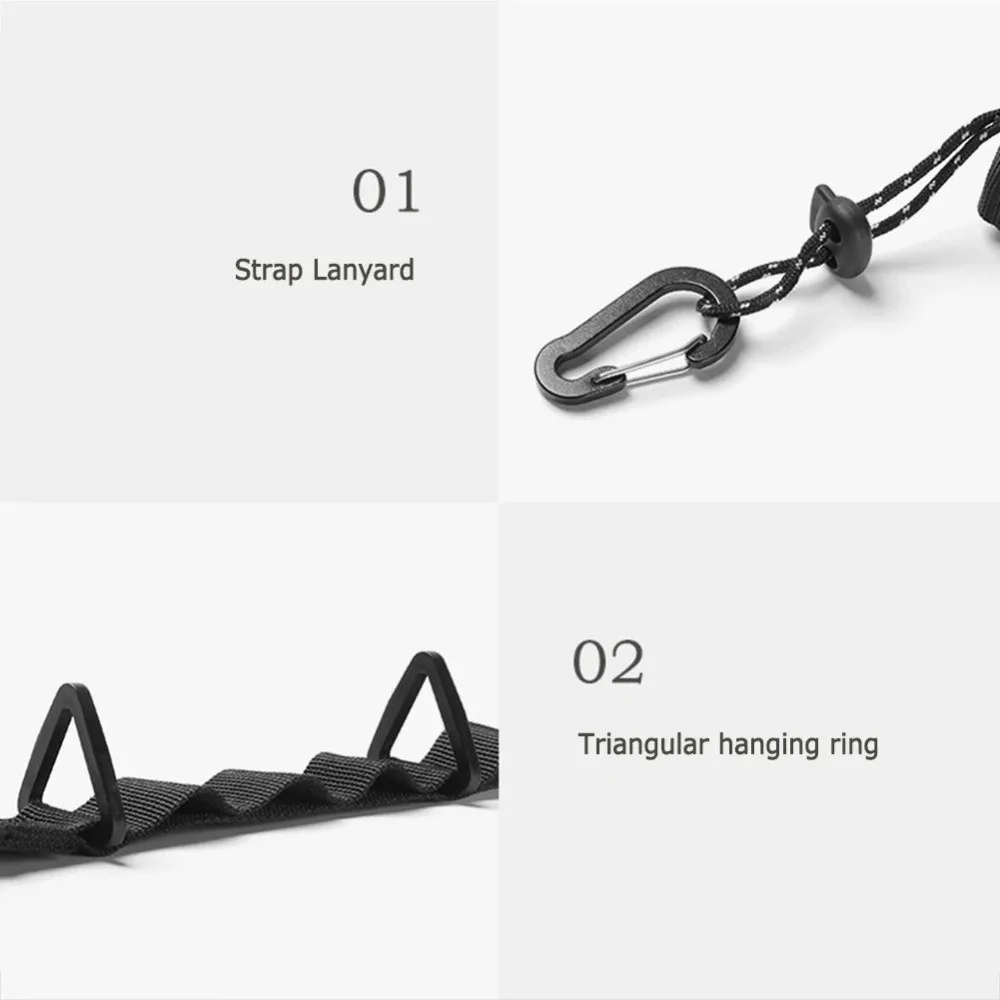 

24 Holes Campsite Lanyard Portable Camping Clothesline Hanging Strap Travel Clothes Backpacking Camping Hanging Rope