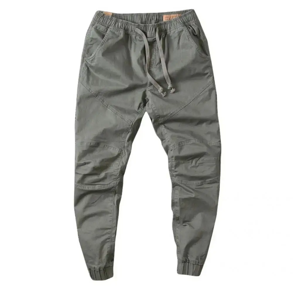 Stylish Sporty Pure Color Slim Joggers Pants Casual Straight Leg Eighteen Shorts Youthful Vitality Style Spring Collection