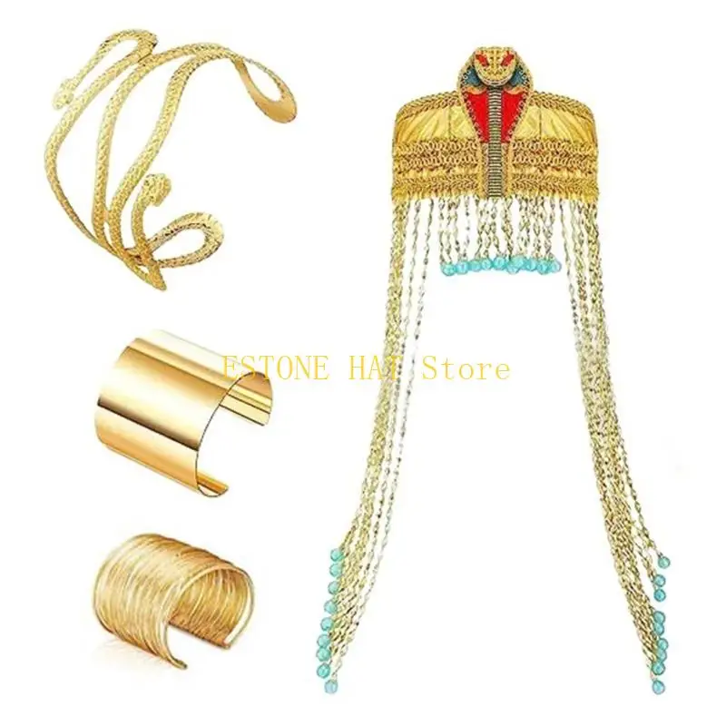 49mf Accesorios joyería disfraces egipcios.