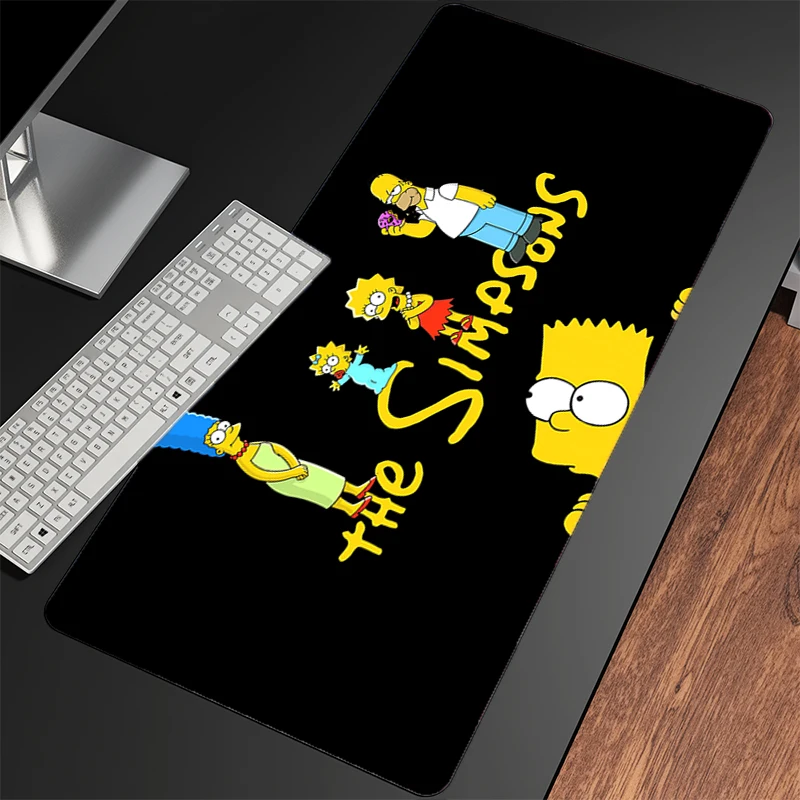 لوحة ماوس مصممة خصيصًا، حصيرة مكتبية، سجادة كمبيوتر مكتبية، لوحة مفاتيح، ملحقات ألعاب الطاولة، لوحة ماوس T-The Simpsons #2