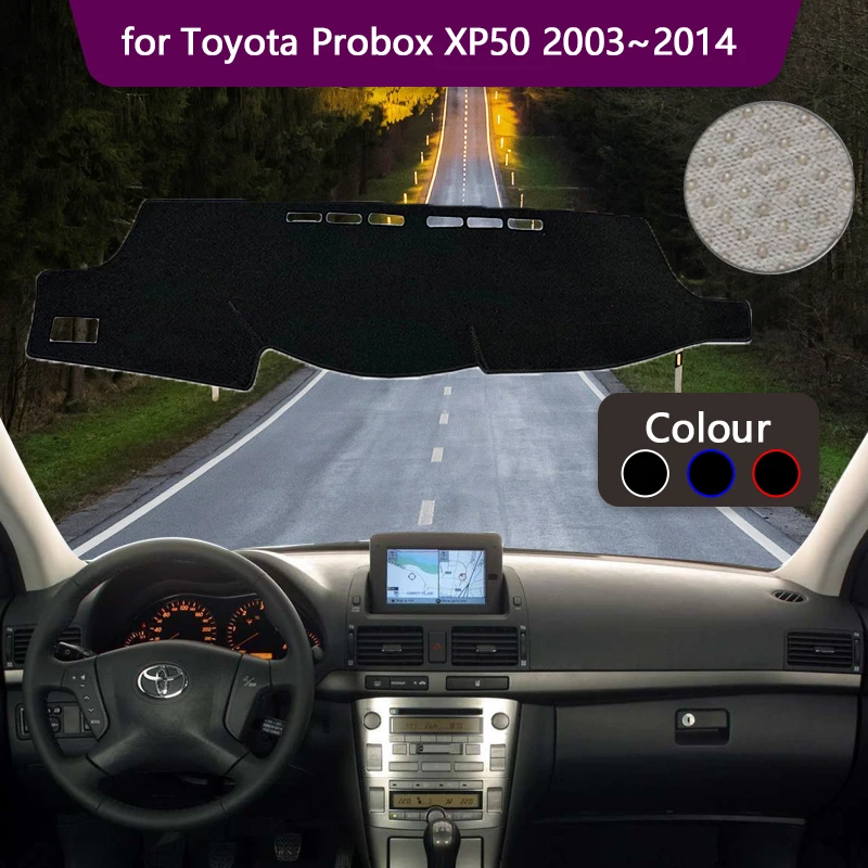 Dashboard Covers for Toyota Probox Van DX NCP51V Succeed XP50 2003~2014 Car Dash board Pads Anti-UV Carpets Interior Accessories