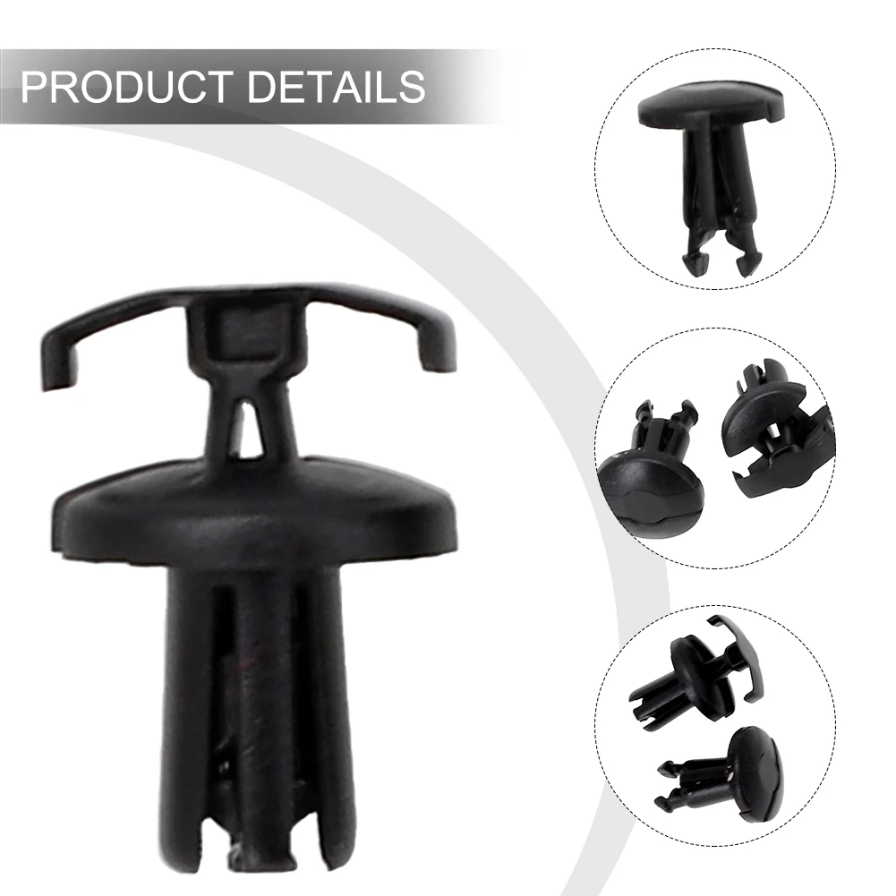 

Комплект деталей и заклепок 90683-GAZ-003, крепежные фитинги для Honda, набор сменных винтов, 10 шт., аксессуары из АБС-пластика