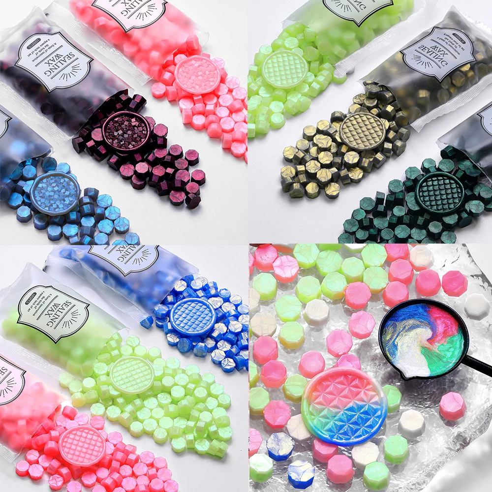 100 buah manik-manik segel lil - Wax Seal Stamp Set ulasan dan harga