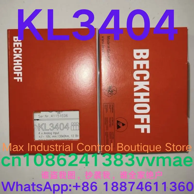 

совершенно новый оригинальный модуль KL3404