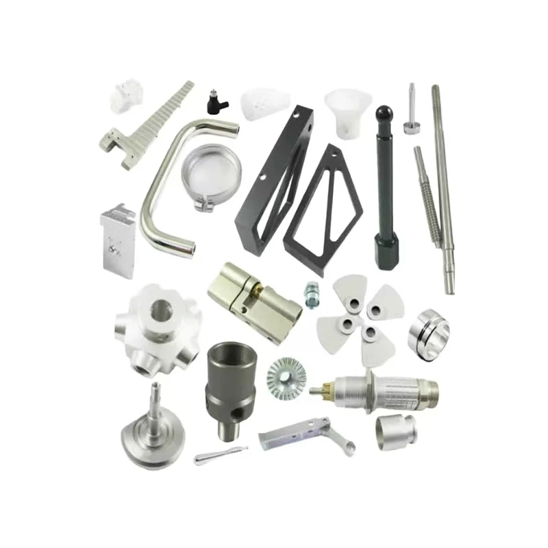 CNC machining custom steel/aluminum/copper/plastic/titanium alloy multi-metal and engineering plastic precision parts collection