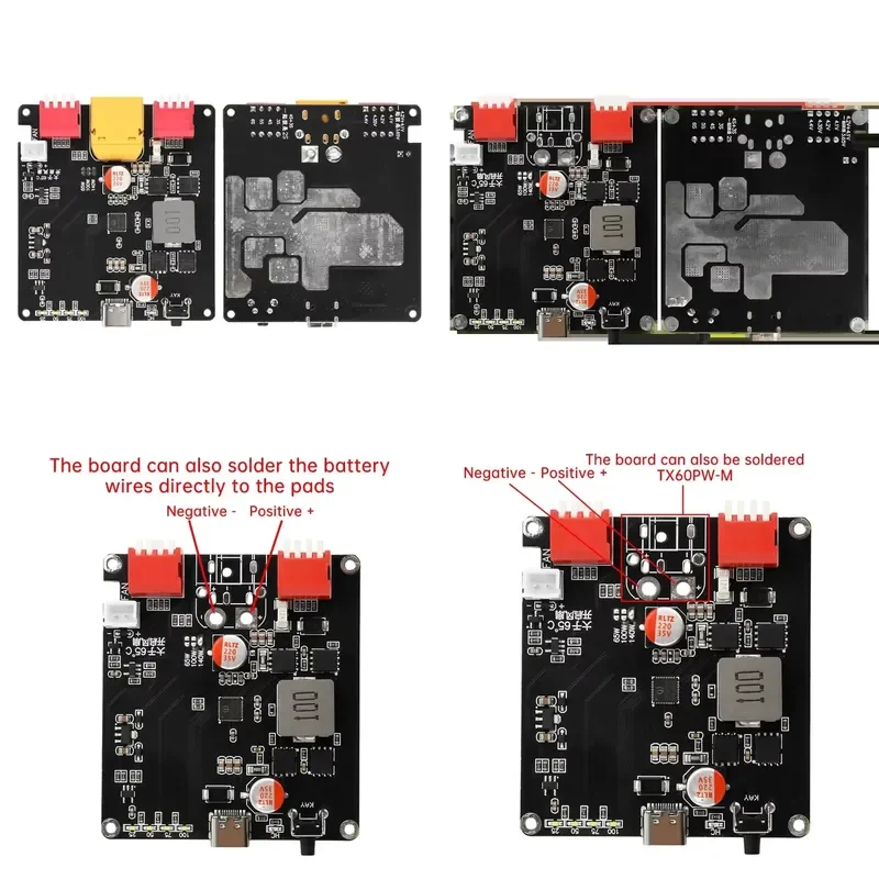 140W Bidirectional Fast Charging Module Buck Boost 2-6S Lithium Battery Charging Board Ip2366 with Automatic Temperature