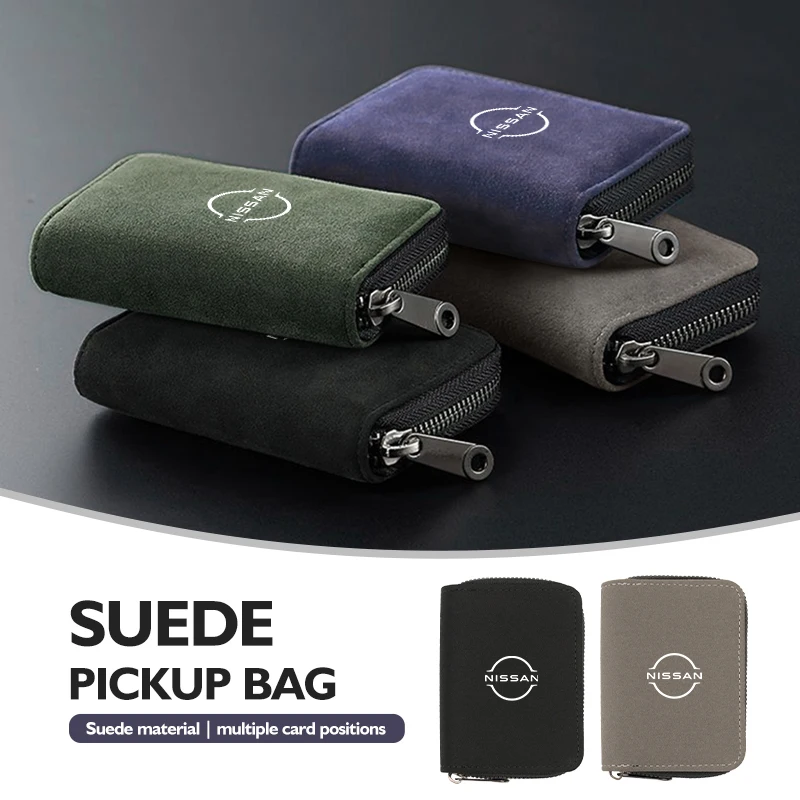 رخصة قيادة السيارة حامل الائتمان محفظة متعددة فتحة للبطاقات محفظة لنيسان سنترا ألتيما فيرسا ماكسيما مورانو نوت أرمادا بولسار #1