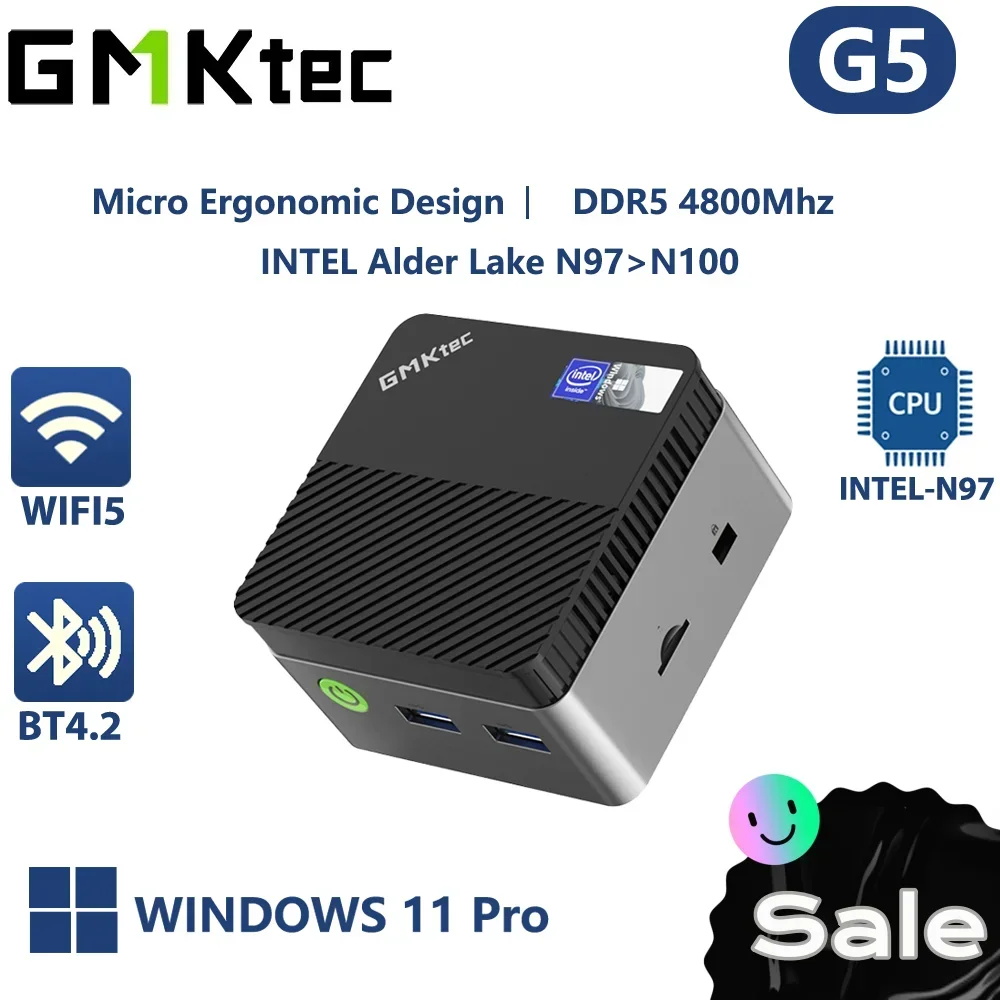 GMKtec G5 n97 mini PC: 2024’ün En Güçlü Mini Bilgisayarını Deneyimle
