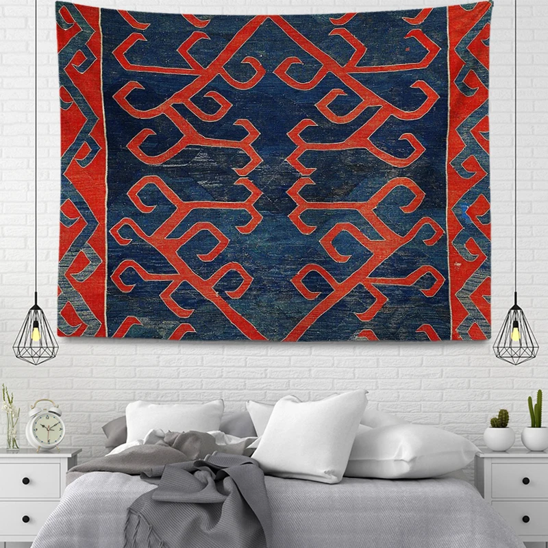 Home decoration Wall tapestry aesthetic room boho accessories wall hanging fabric autumn mandala decor vintage Morocco Bedroom