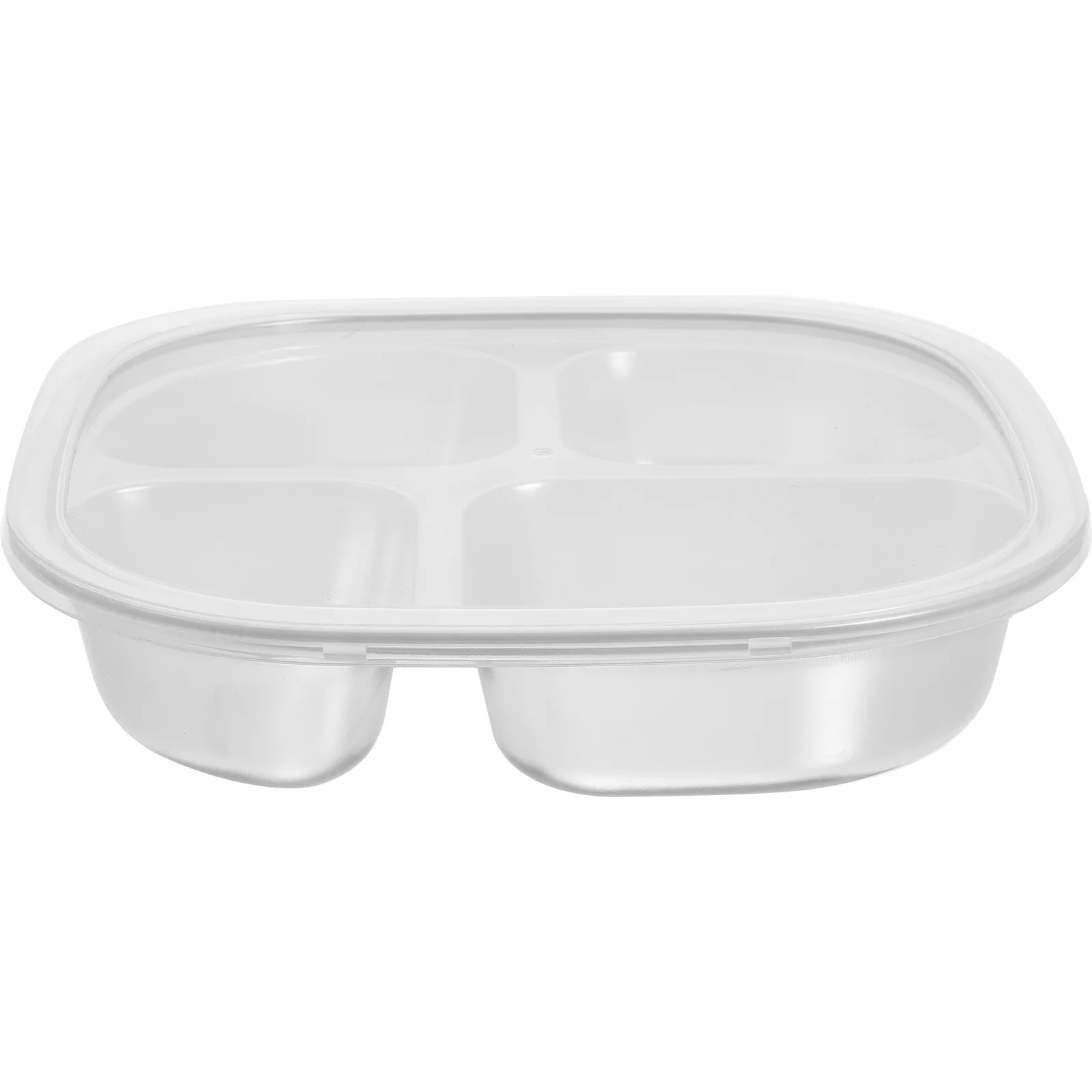

304 Stainless Steel Divided Dinner Tray Food Grade Reusable Dishwasher Safe For Kids Camping Picnic Lunch Container Home