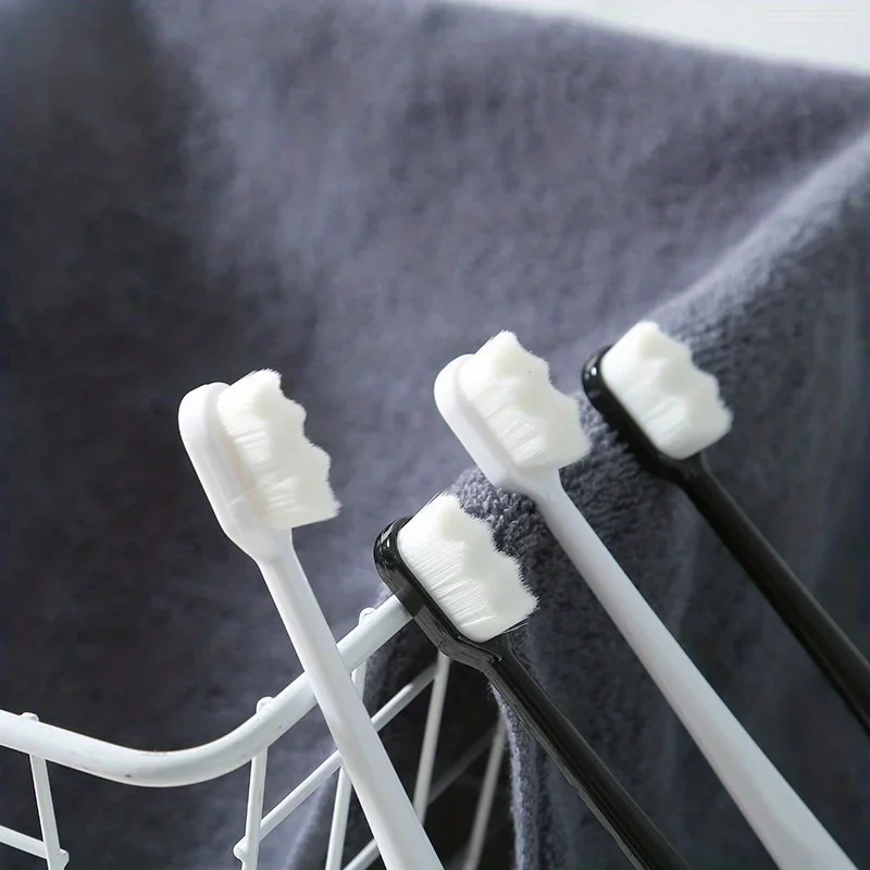 4pcs Ultra-Soft Toothbrushes for Sensitive Teeth & Gums - Gentle Care Manual Brushes for Daily Oral Hygiene Toothbrush