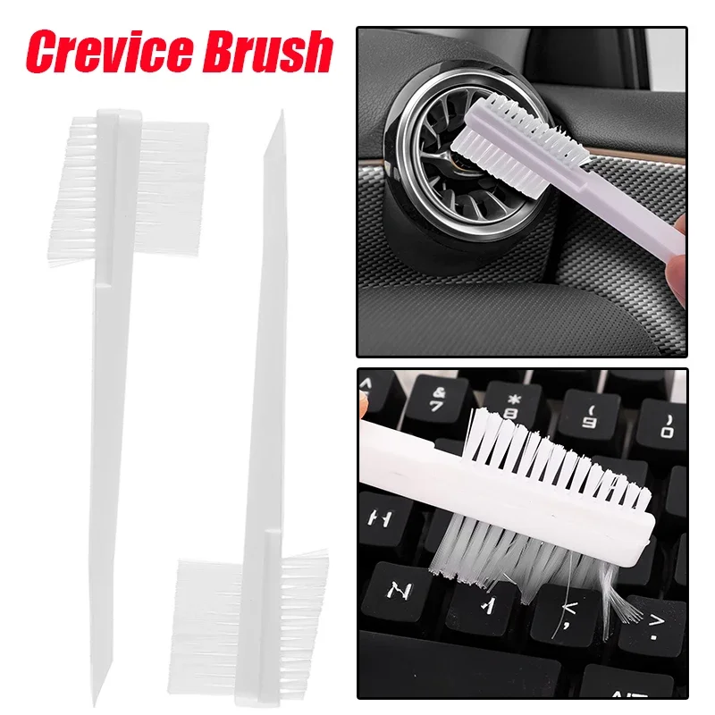 Car Wheels Detailing Cleaning Accessories Wear-resistant High Elastic Wire Crevice Brush for Car Air Vents Door Frames Crevices