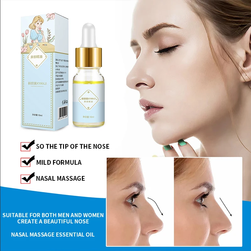

Natural Nose Massage Nose Essential Oil Narrow Nose Wing Nose Essential Oil Massage Oil for Men and Women