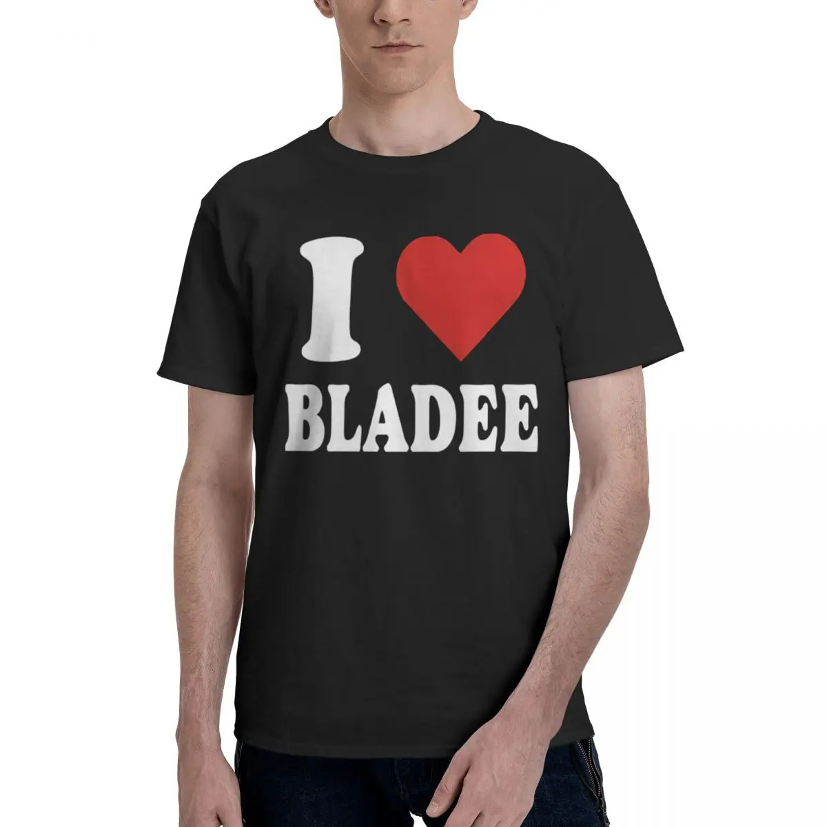 Love Bladee Drain Gang 100% Cotton Casual Breathable Soft All-Season Confortable T-Shirt High End Men's Clothing Man Clothes