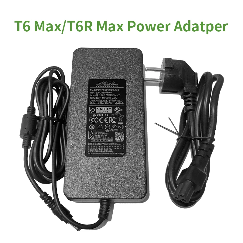 완보 휴대용 전원 어댑터, T2 Max T4 T6 MAX T6R MAX