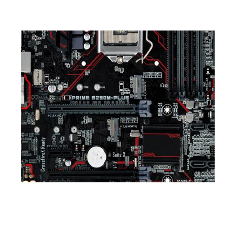 Оригинальная материнская плата Intel B250 PRIME, б/у, LGA 1151 LGA1151 DDR4 64 Гб USB2.0 USB3.0 SATA3, десктопная материнская плата