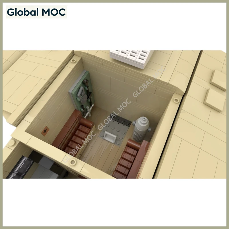 Legendary Ship Modular Building Blocks, Sci‑Fi Space Craft Diorama MOC Set Spaceship Collectible Construction Toy view 3