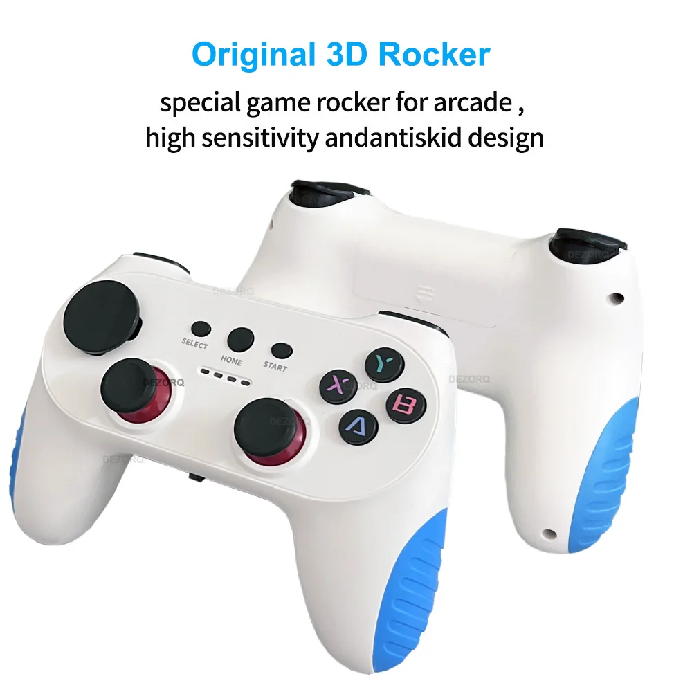 وحدة تحكم Game Stick 4K Retro 128G 50000+ ألعاب 50+ محاكيات تلفزيون صغير فيديو وحدة تحكم ألعاب محمولة وحدة تحكم لاسلكية