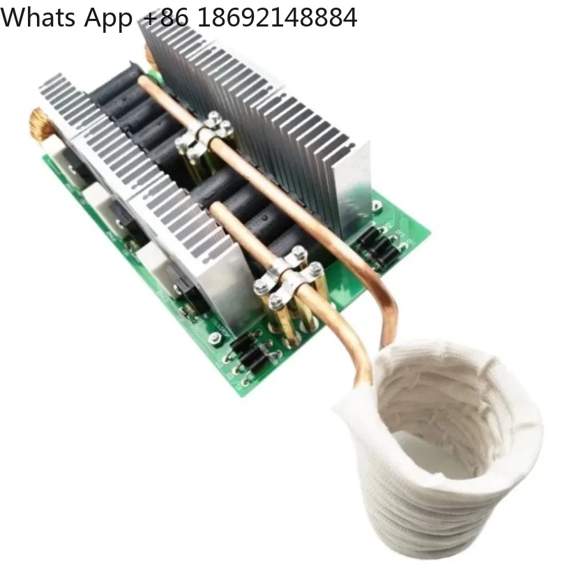Spot 3000W ZVS Induction Heater Kit - 50A High Frequency Module for Metal Quenching & DIY