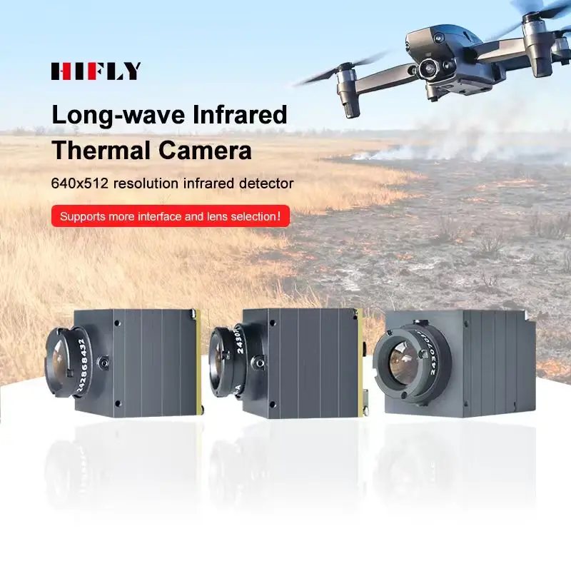 HIFLY Industrial Inspection 640x512 Uncooled Thermal Imaging LWIR Infrared Thermal Camera Module
