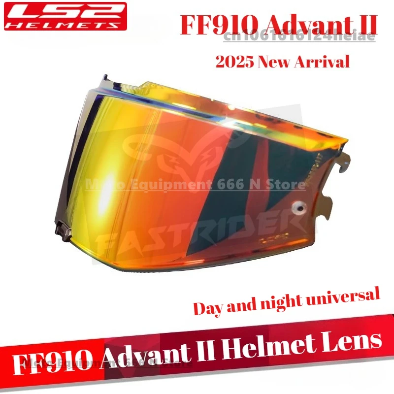 

Новое поступление, оригинальный мотоциклетный шлем LS2 FF910 Advant II Vision, ff910, электронный пистолет с красной линзой, оригинальный солнцезащитный козырек