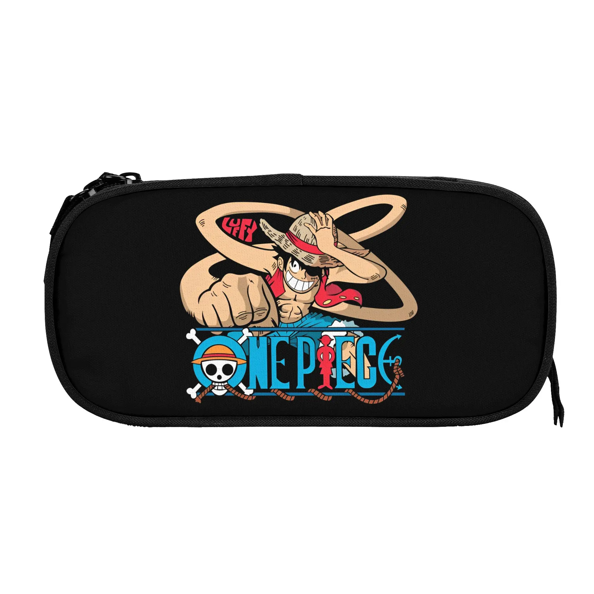 o-one-piece-e onepiece luffys Merch Pencil Case Large Capacity Office Accessories Pencil Box Gift