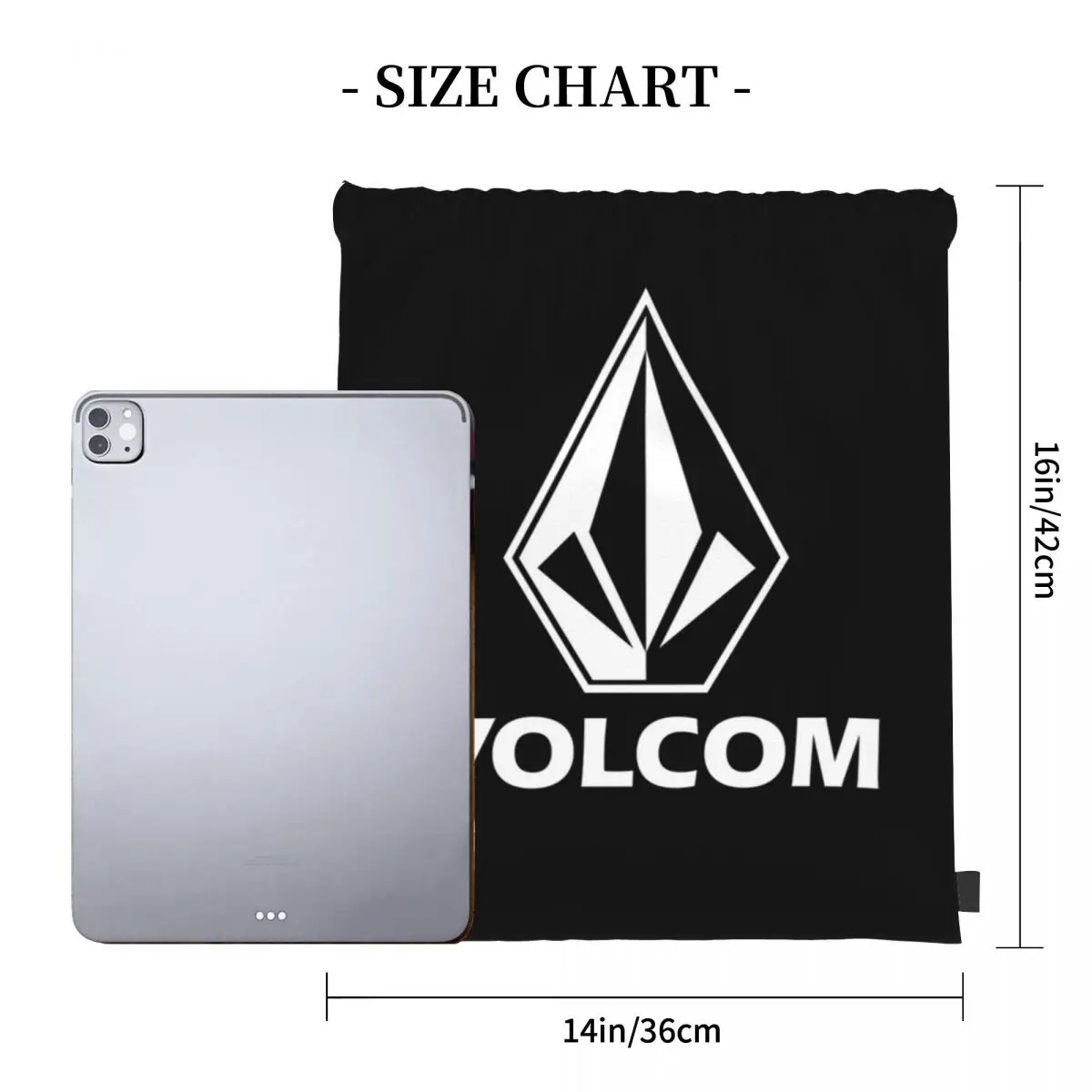 أفضل حقائب ظهر Volcom بيضاء متعددة الوظائف محمولة برباط وحقائب رياضية وحقائب كتب للسفر والمدرسة