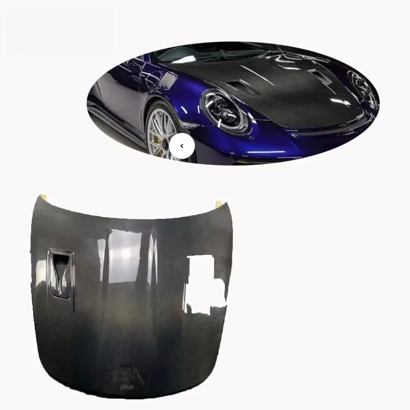 

High Quality New Dry Carbon Fiber Body Parts Engine Hood for GT2rs 991 Bonnet Hood