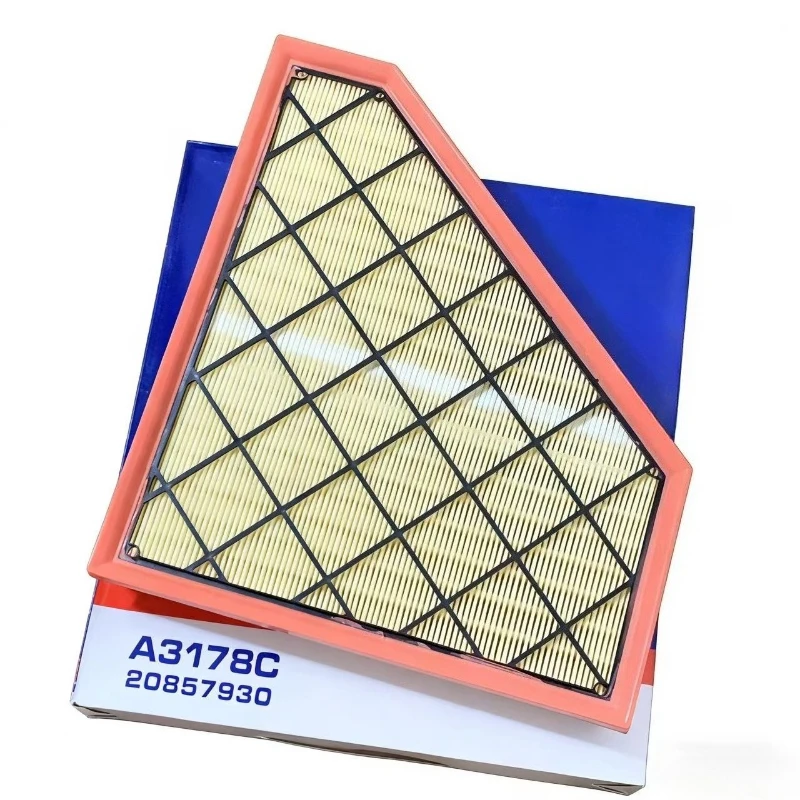 Filtro de aire del motor de las piezas del coche para Cadillac ATS / CTS / Chevrolet Camaro 2015- OEM A3178C 20857930 49830