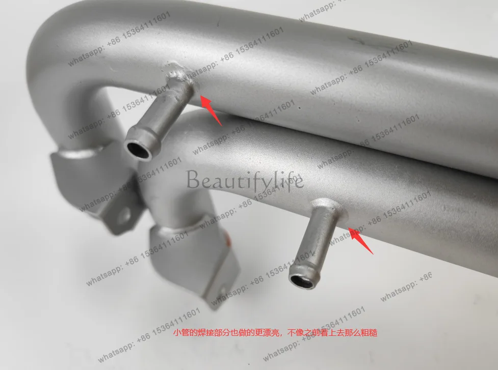 Water tank heater water pipe Darok process MD307137 for auto parts V43V45 car iron water pipe