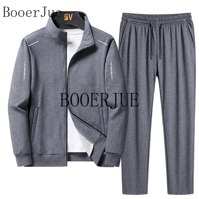 2026 Men Outdoor Hiking Sports Running Sets Hip Hop Tracksuit 2 Pieces Streetwear Jacets Pant + Sweatshirt Suits Cycling Outfit